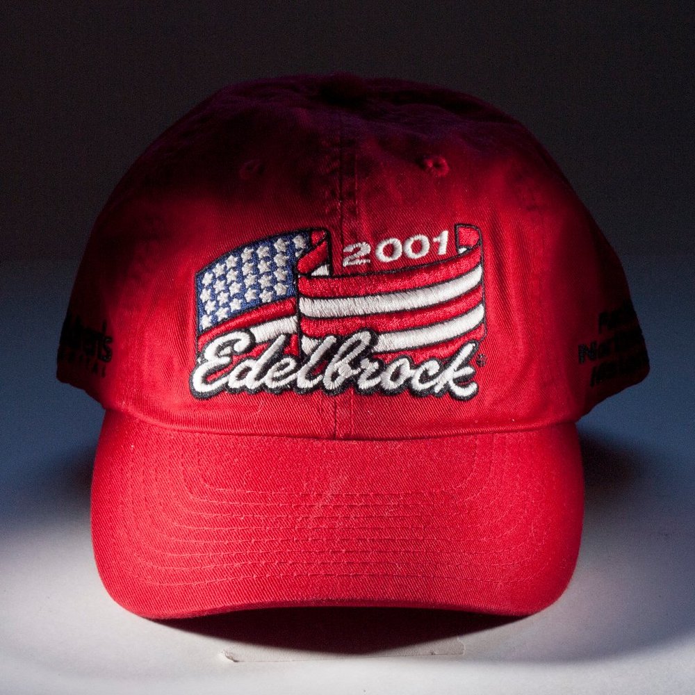 Edelbrock 2001 American Flag Hat